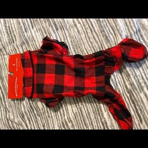 Wondershop Pet “Pajamas” from Target Flannel SZ S